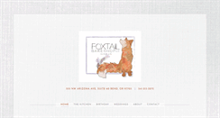 Desktop Screenshot of foxtailbakeshop.com
